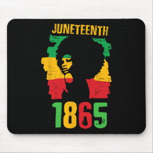 Vrouwen 1865 vieren Afro-Amerikaanse Vrijheidsdag Muismat
