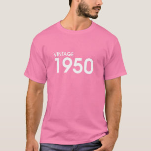Vrouwen 1950 70-jarige begrafenis 70th Birthda T-shirt