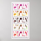 VROUWEN 2012 - ERA 40 / Equal Pay Day Poster (Voorkant)