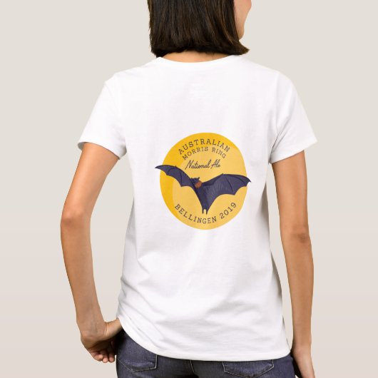 Vrouwen 2019 Ale T-Shirt (Achterkant)