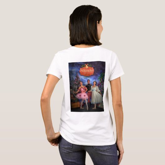Vrouwen 2019 Nutrcacker T-shirt (Achterkant volledig)
