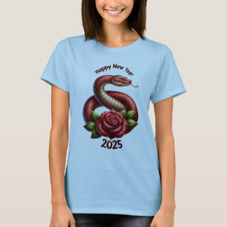Vrouwen 2025 Jaar van de Slang T-shirt