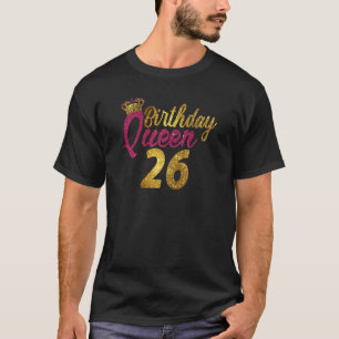 Vrouwen 26 jaar oud 1996 26e verjaardag koningin D T-shirt