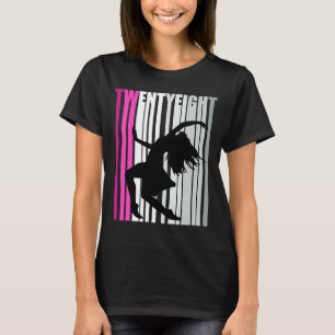 Vrouwen 28e Dans Verjaardag Danser Koningin Modern T-shirt