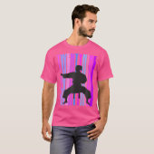 Vrouwen 29ste verjaardag Karate Retro 29 vandaag J T-shirt (Voorkant volledig)