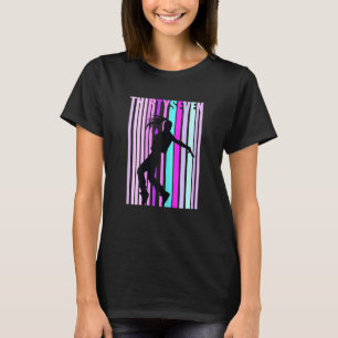 Vrouwen 37e Dans Verjaardag voor Meisjes Hiphop Da T-shirt