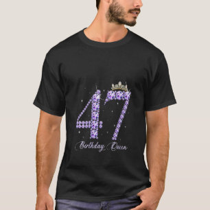 Vrouwen 47 jaar oud en mijn 47e verjaardag koningi t-shirt