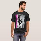 Vrouwen 47e verjaardag ijsschaatsen Koningin-ijssk T-shirt (Voorkant volledig)