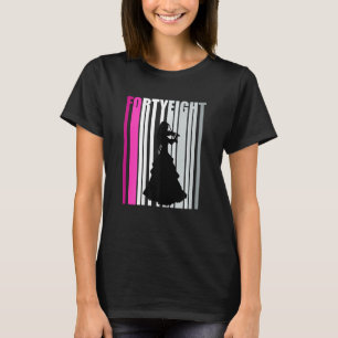 Vrouwen 48e Vioolspeler Verjaardag Dag Violist T-shirt