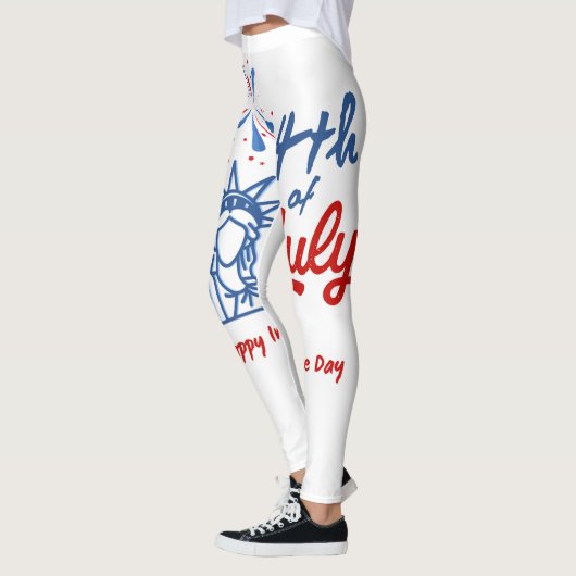 Vrouwen 4 juli Leggings (Links)