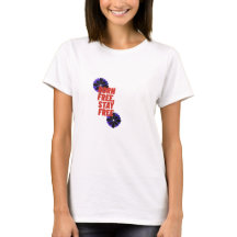 Vrouwen 4 juli Patriottische T-shirt USA Vlag
