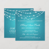 Vrouwen 50e verjaardag van de mousserende keten Tu Kaart (Voorkant / Achterkant)