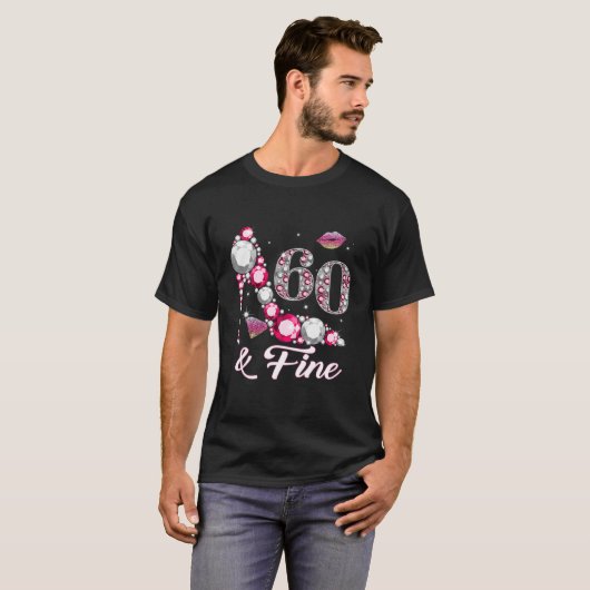 Vrouwen 60 t-shirt (Voorkant volledig)