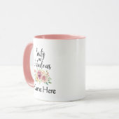 Vrouwen 60e verjaardag Custom Mok Geschenk (Voorkant links)