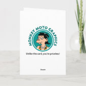 Vrouwen 61ste verjaardag kaart (Achterkant)