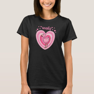 Vrouwen 70 Jaar Oud Leuk Flamingo Verjaardagsmeisj T-shirt