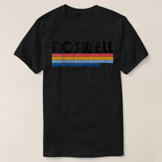 Vrouwen 70s Stijl Roswell, Georgia VNec T-shirt (Design voorkant)
