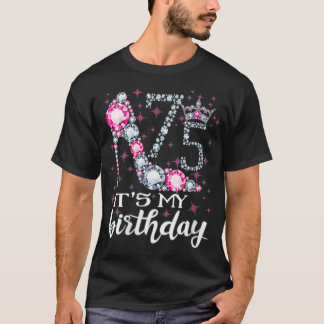 Vrouwen 75 Het is mijn verjaardag 1945 75th Birthd T-shirt