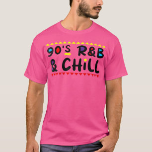 Vrouwen 90's RB en Chill 90s Cassette Player Muzie T-shirt