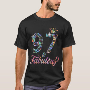 Vrouwen 97 & Fabulous 1924 97e viering voor Lad T-shirt