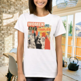 Vrouwen aan alle tafels t-shirt