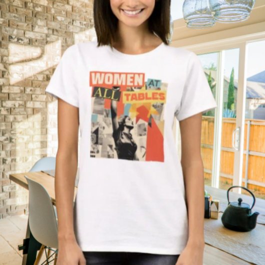 Vrouwen aan alle tafels t-shirt