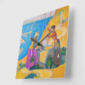 Vrouwen aan de Nou, Signac Vierkante Klok (Hoek)