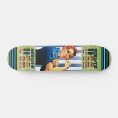 Vrouwen aan het elektriciteitskateboard persoonlijk skateboard (Horizontaal)