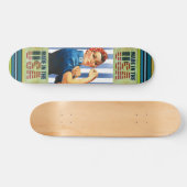 Vrouwen aan het elektriciteitskateboard persoonlijk skateboard (Horizontaal)