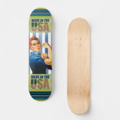 Vrouwen aan het elektriciteitskateboard persoonlijk skateboard (Voorkant)