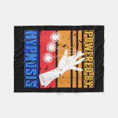 Vrouwen aangedreven door hypnose mind control Humo Fleece Deken (Voorkant (Horizontaal))