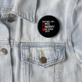 Vrouwen aardig stout mijn zus deed het sinterklaas ronde button 5,7 cm (In situ)