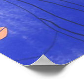 Vrouwen abstract gezichten kunst poster (Hoek)