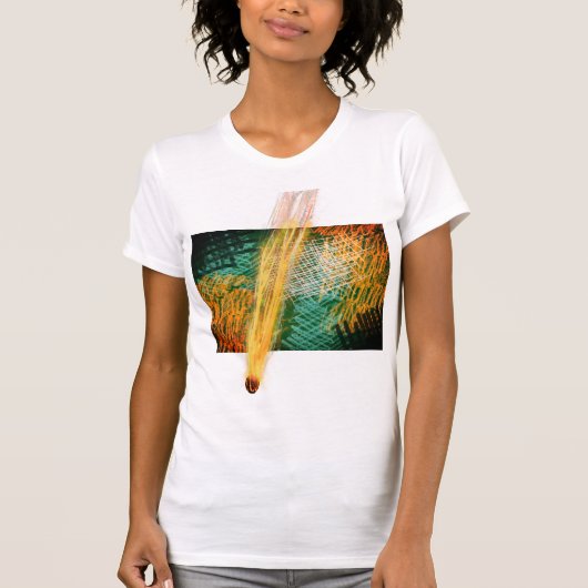 Vrouwen abstract shirt (Voorkant)
