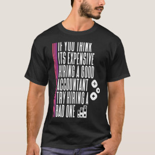Vrouwen Accountant Boekhouding Koel Accountant 149 T-shirt