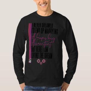 Vrouwen Accountant Boekhouding Koel Accountant 56 T-shirt