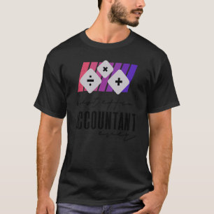 Vrouwen Accountant Boekhouding Koel Accountant 87 T-shirt