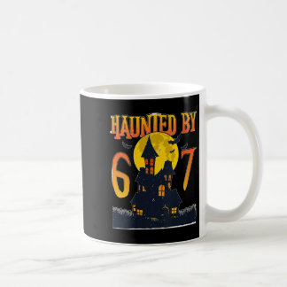 Vrouwen achtervolgd door 6 7 liefde Halloween Soky Koffiemok
