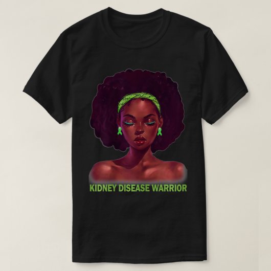 Vrouwen Afro Afro Afro Amerikaanse zwarte vrouw ni T-shirt (Design voorkant)
