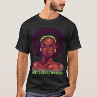 Vrouwen Afro Afro Afro Amerikaanse zwarte vrouw ni T-shirt