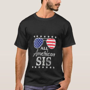 Vrouwen Alle Amerikaanse vrouwen Patriotic America T-shirt