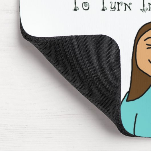 vrouwen als detectiegangers muismat (Hoek)