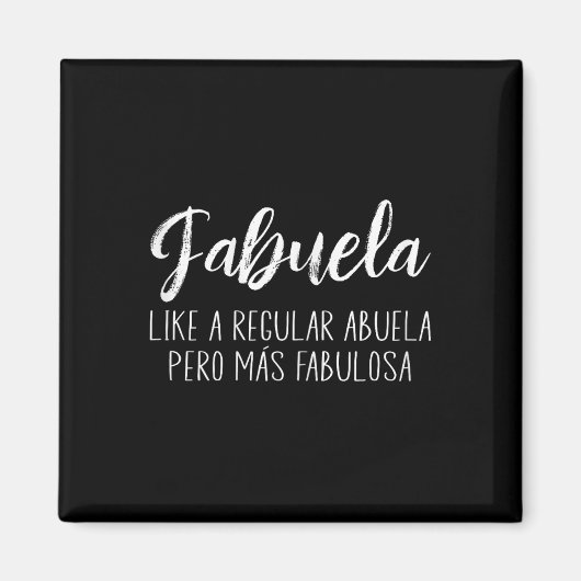 Vrouwen als een gewone Abuela para fabuela moeders Magneet (Voorkant)