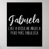 Vrouwen als een gewone Abuela para fabuela moeders Poster (Voorkant)