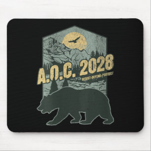 Vrouwen AOC 2028 voor President Resist Beer Alexan Muismat