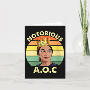 Vrouwen AOC Alexandria Ocasio-cortez Eerste Vrouw Kaart