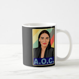 Vrouwen AOC Alexandria Ocasio-cortez Eerste Vrouw  Koffiemok