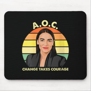 Vrouwen AOC Alexandria Ocasio-cortez Eerste Vrouw  Muismat