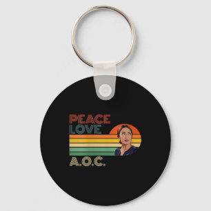 Vrouwen AOC Alexandria Ocasio-cortez Eerste Vrouw  Sleutelhanger