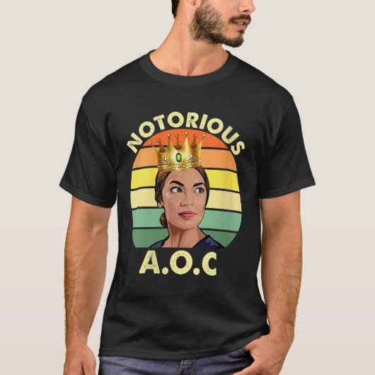 Vrouwen AOC Alexandria Ocasio-cortez Eerste Vrouw  T-shirt (Voorkant)